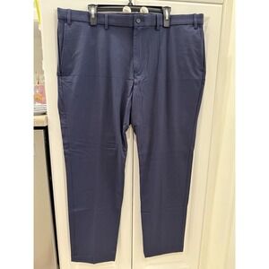 Ralph Lauren Navy Slacks Mens Dress Pants Cotton Blend 42x30